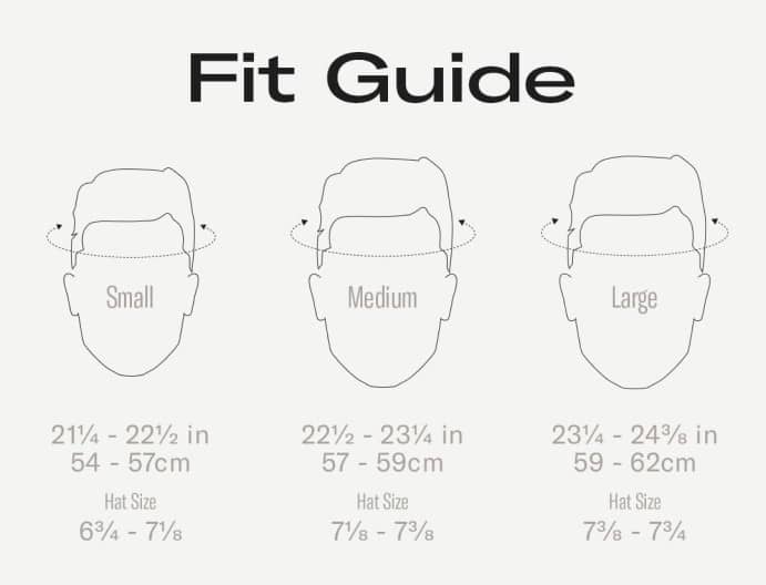 skateboard helmets size guide